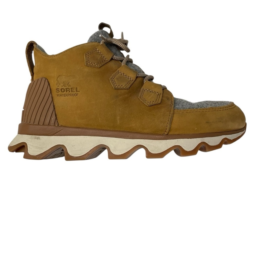 SOREL Kinetic Caribou Boot Brown Size 7 - Picture 2 of 12